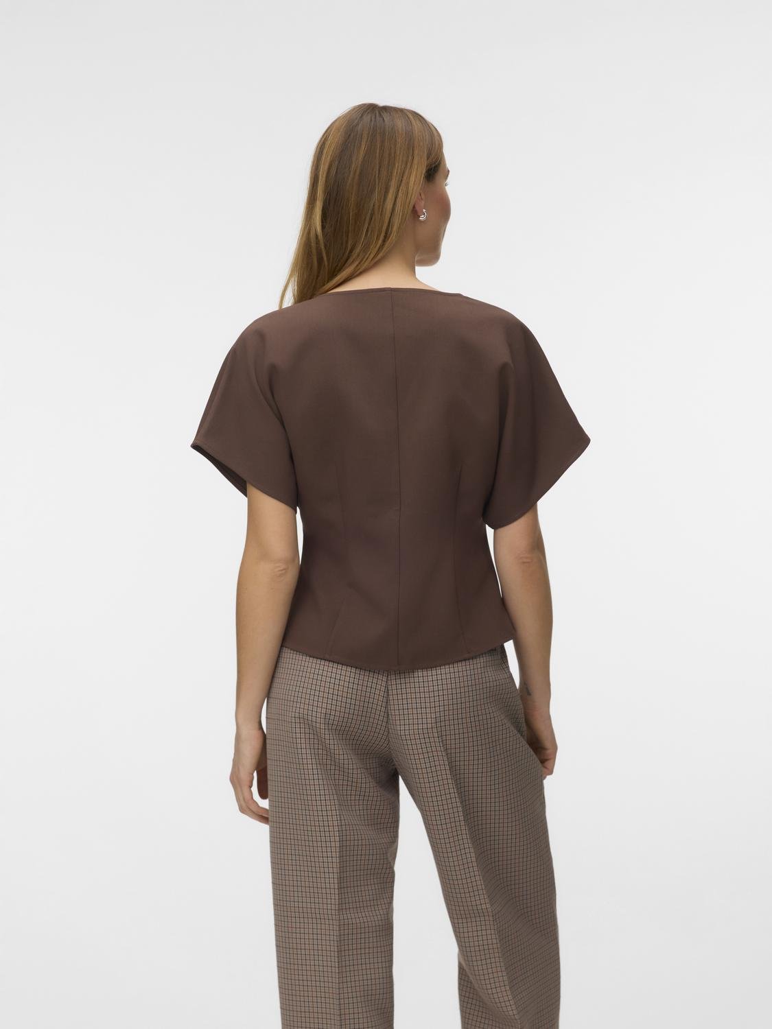 VMSONJA Top - Chocolate Martini - VERO MODA & VILA Bergvik